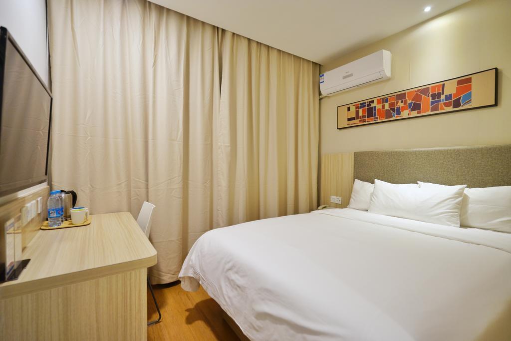 Hanting Hotel Shanghai Xiangyang Road Экстерьер фото